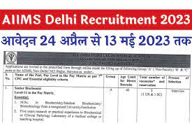 AIIMS Recruitment 