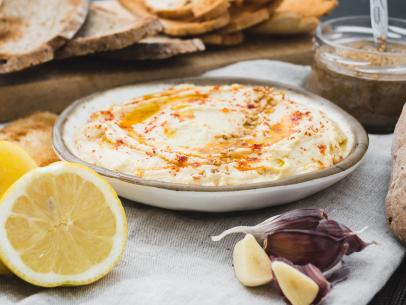 Hummus And Pita Bread