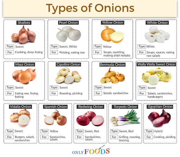 Onions 7 Different Types and How to Use Them