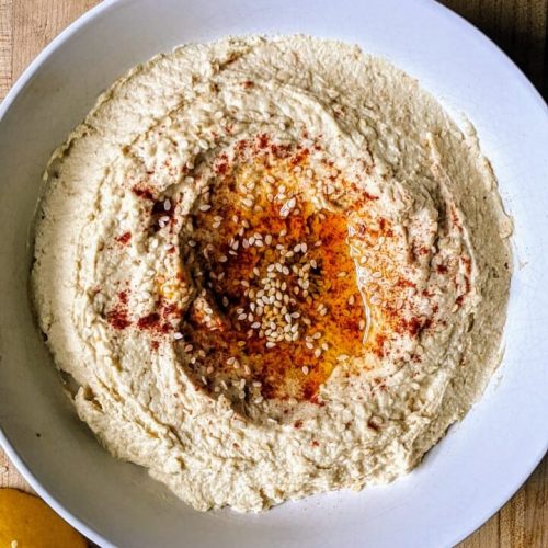 Hummus And Pita Bread