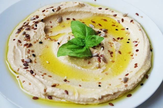 Hummus And Pita Bread