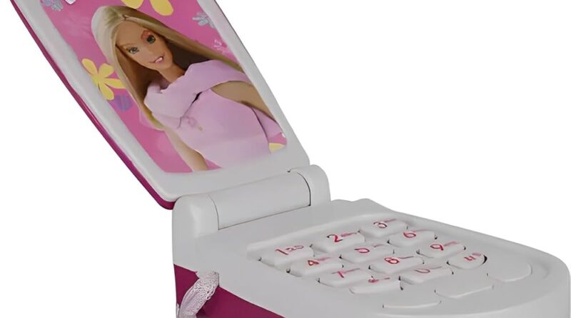 Barbie Flip Phone