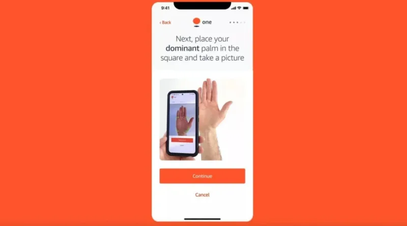 Amazon One-Palm Scanning Technology