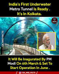 Indias First Underwater Metro  