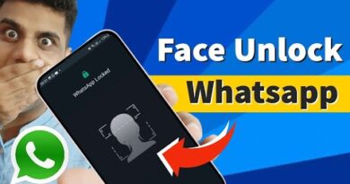 WhatsApp Face Unlock