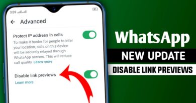 Disable Link Previews on WhatsApp