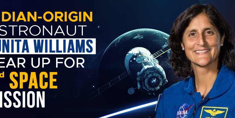 Sunita Williams Third space Mission
