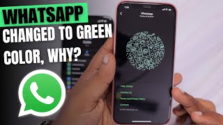 WhatsApp Green Button for iOS