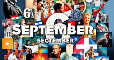 Historical Events of September 6