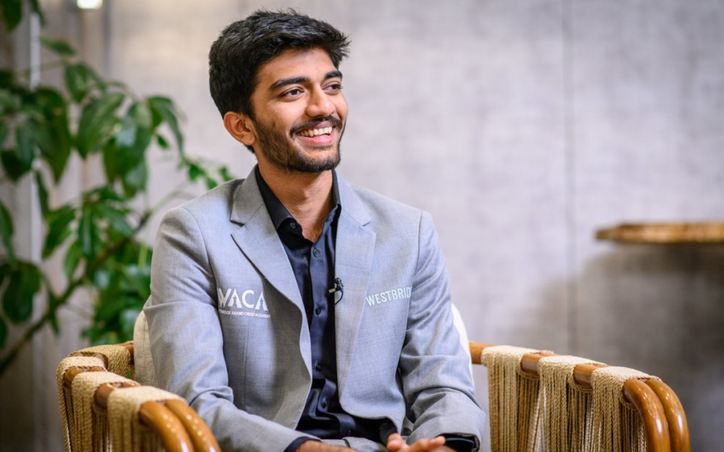 D.Gukesh World Chess Champion