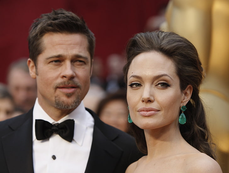 Angelina Jolie and Brad Pitt