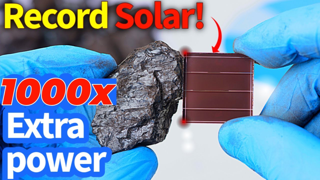 Titanium Selenium Solar Panels